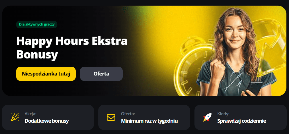 Happy Hours u bukmachera LV BET 1