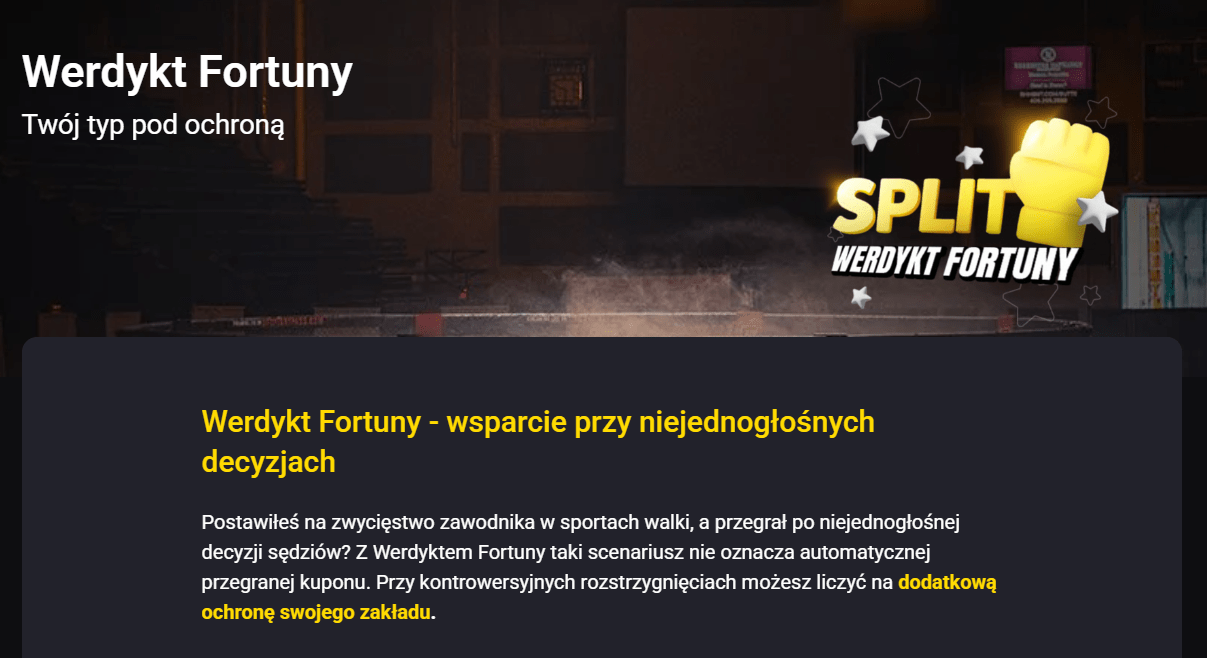 Werdykt Fortuny – zwrot stawki przy niejednogłośnej decyzji sędziów